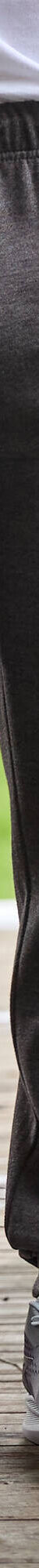 Pantalon molleton cargo bas resserrés (anthracite chiné) Pantalon molleton cargo bas resserrés (anthracite chiné)